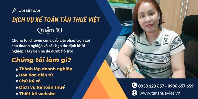 Dịch vụ kế toán quận 10